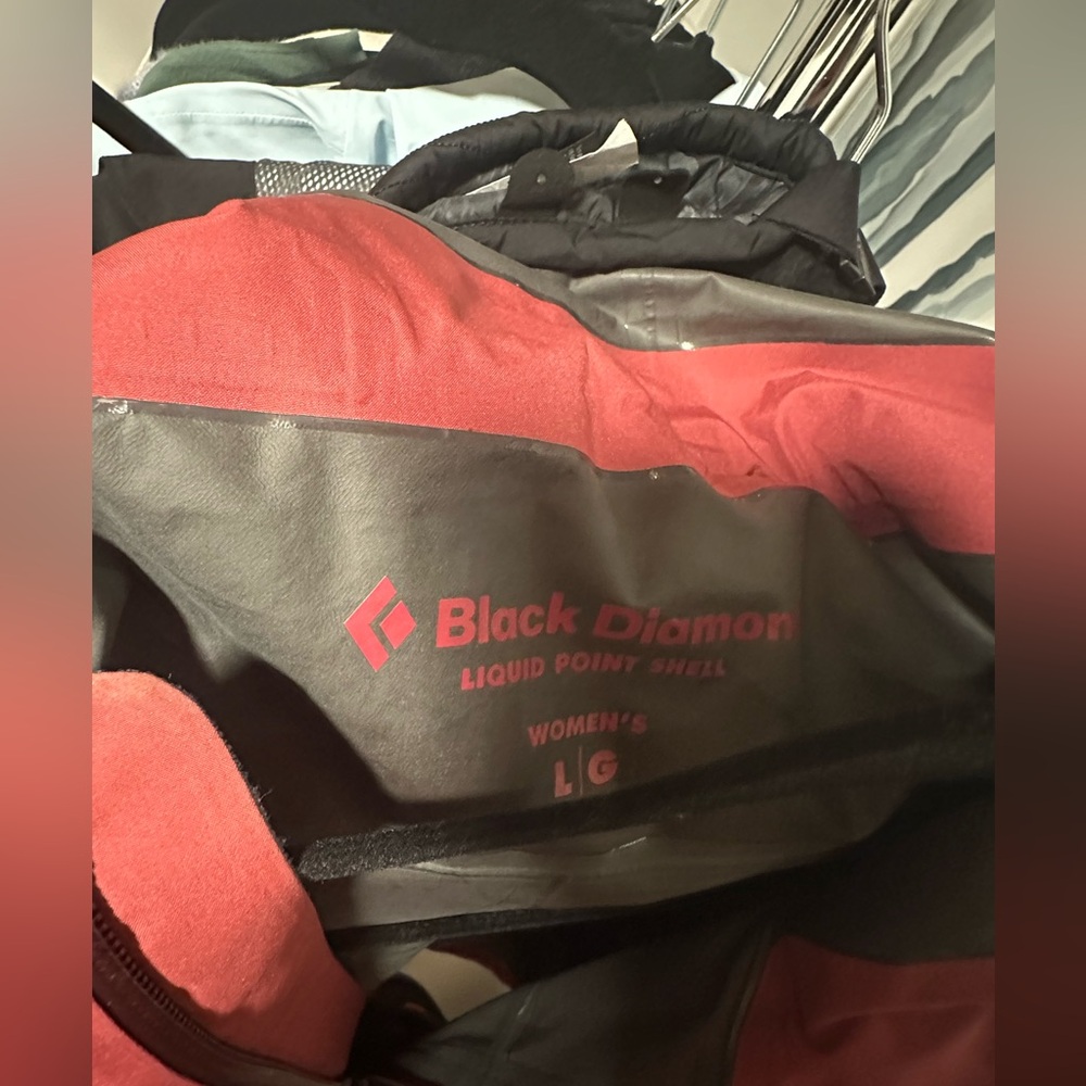 Black Diamond Pink Hooded Softshell Jacket - Picture 2 of 4